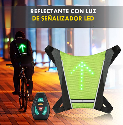 REFLECTANTE SEÑALIZADOR LED A CONTROL REMOTO