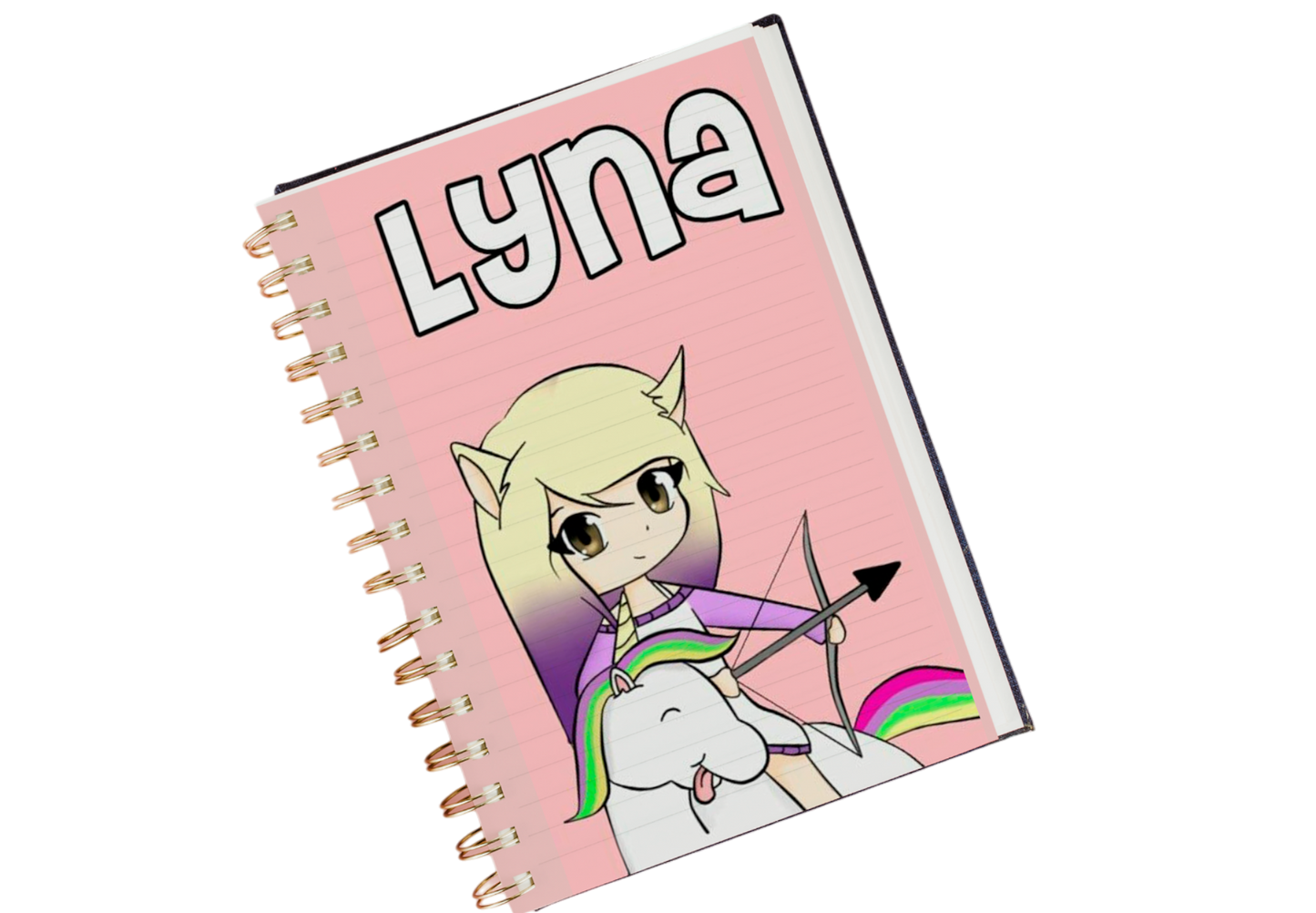 AGENDA INFANTIL LYNA YOUTUBER + STICKERS