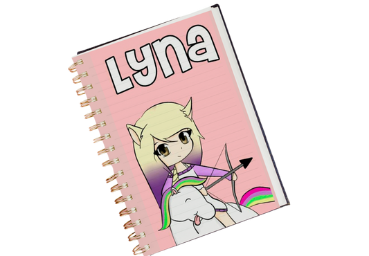 AGENDA INFANTIL LYNA YOUTUBER + STICKERS